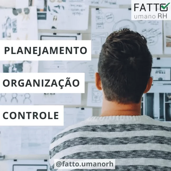 planejamento organização e controle